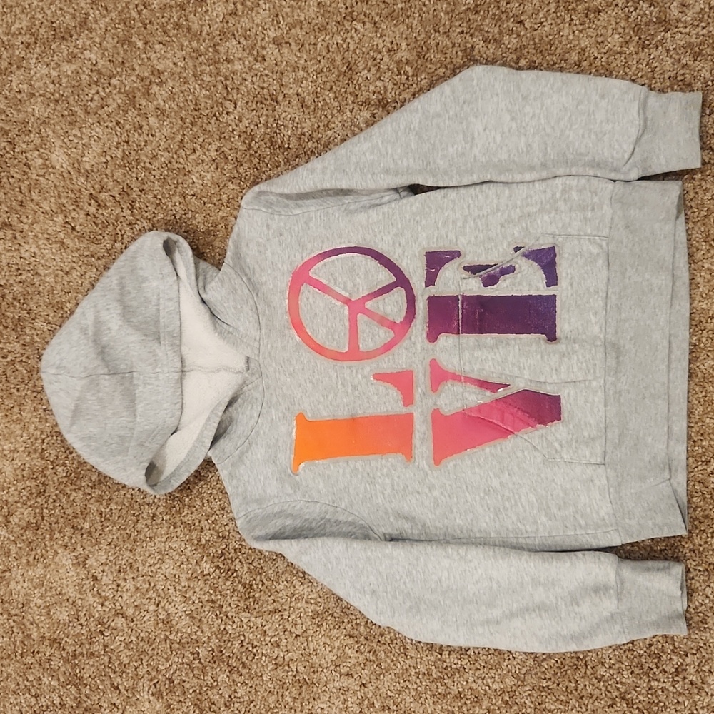 Total Girl hooded sweatshirt, size 6
